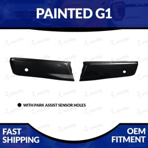 NEW Painted G1 2015-2020 Ford F-150 Rear Bumper Ends With Sensor Holes - Bild 1 von 3