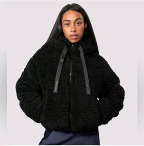 Hunter Womens Small Wanderer Sherpa Black Jacket Highly Insulated - Picture 1 of 13