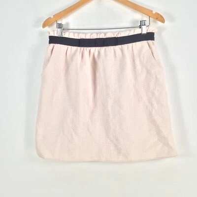 NAF NAF Mujer Falda Talla 42 Aus 12 Rosa Línea A Mezcla Algodón 072240 Foto 1 de 4