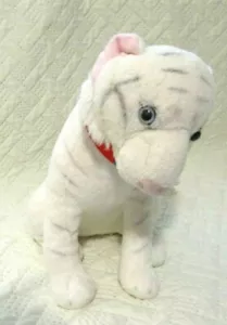 Peluche tigre bianca peluche Barnum circo gatto più grande spettacolo sulla terra 13" - Foto 1 di 8