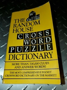 The Random House Crossword Puzzle Dictionary - Picture 1 of 2
