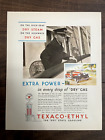 1931 Original Texaco Ad: Extra Power in Every Drop of &quot;Dry&quot; Gas - Texaco-Ethyl