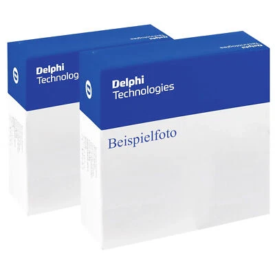 2x DELPHI BF619 Bremstrommel für OPEL - Bild 1 von 3