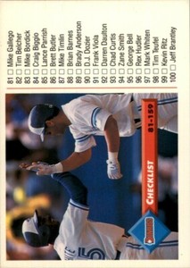 1993 Donruss Checklist #131