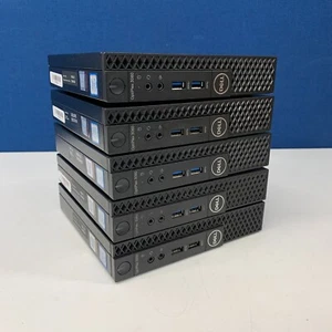 Job Lot x 5 Dell OptiPlex 3060 Mini PC, i3-8100T , 4GB RAM, NO HDD, NO CHARGER - Afbeelding 1 van 4