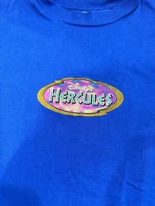 Disney Rare 1997 Hercules Movie Promo New El Capitan Theatre T-Shirt  Sz L - Picture 1 of 6