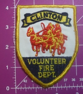 Clinton Connecticut Freiwillige Feuerwehr patch - Bild 1 von 2