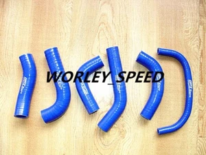 Manguera de radiador de silicona azul para repuesto Honda XR650 XR650R 2000-2008 - Imagen 1 de 8