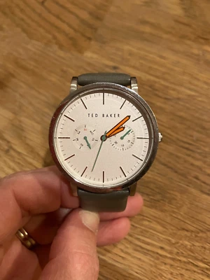 Ted Baker Men's 10009291 SMART CASUAL Grey Multi-Function Strap Watch TE1095 - Image 1 of 4