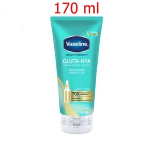 1x170ml Vaseline Healthy Bright Gluta-HYA Serum Burst Lotion Smoothing Perfector - Picture 1 of 6