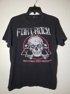 2015 Fort Rock South Florida Rock Festival T-Shirt Tultex Größe Medium - Bild 1 von 3