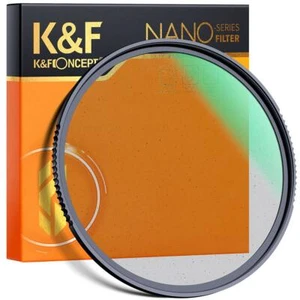 82 mm schwarzer Nebel 1/8 Filter K&F Konzept Mode und Schönheitseffekt Weichspüler (82 mm) - Bild 1 von 6