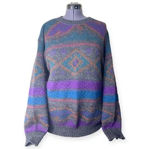Vintage Pendleton LOBO Knitted Crew Neck Sweater Made In USA Size Medium - Picture 1 of 12