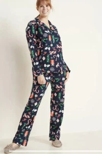 Patterned Flannel Pajama Set for Women OLD NAVY XXL - Picture 1 of 1