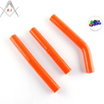 Kit mangueras radiador silicona naranja para KTM 125 144 150 200 250 300 2007-2018 Foto 1 de 4