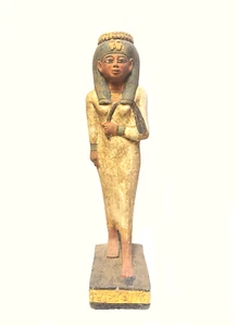 Limited Edition Handcrafted colored Stone Statue of Princess Meritamun - Picture 1 of 12