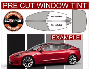 2023 Tesla Model 3 Front and Rear 35% Window Tint Kit Pre Cut, Full Ceramic Film - Picture 1 of 1