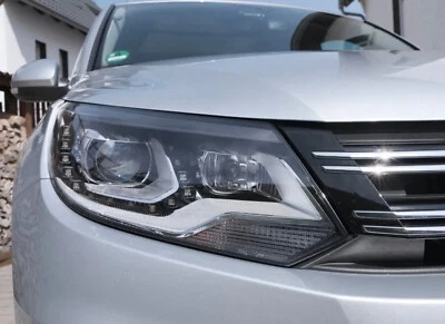 Halogen Scheinwerfer für VW Tiguan 5N Facelift 11-16 Satz Led Standlicht - Bild 1 von 4