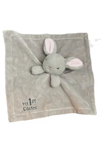 Dan Dee Rattle Bunny Rabbit 1st Easter Security Blanket Lovey Baby Plush - Picture 1 of 11
