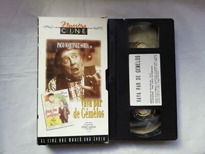 Valla Par De Gemelos Paco Martínez Soria VHS Cinta Tape Español Pedro Lazaga - Imagen 1 de 3