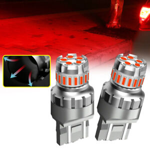 T20 7440 7443 Red LED Car Strobe Flash Blinking Brake Tail Light/Parking Bulbs