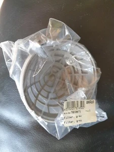Luftfilter Filter zu Braun Haartrockner Fön 7010071 grau FÜR Futurpro - Bild 1 von 5