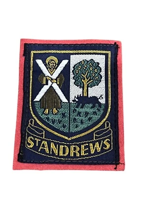 Parche de golf vintage St. Andrews Foto 1 de 4