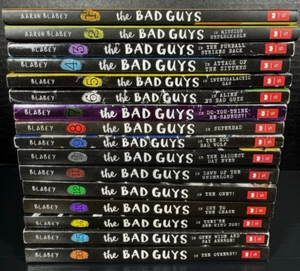 The Bad Guys #1-16 Kids Paperback Books Lot Of 16 by Aaron Blabey Scholastic - Picture 1 of 6