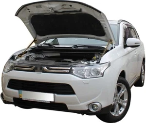 Kit de instalación de puntal de capó x2 amortiguador de elevación adecuado para Mitsubishi Outlander 3 2012-14 - Imagen 1 de 5