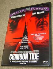 Crimson Tide (DVD, 1998, Widescreen), NEW & SEALED, REGION 1, WIDESCREEN,HACKMAN