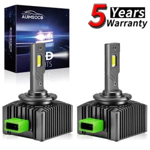 Pair D3S D3C D3R LED Headlight Kit Bulbs HID Replacement For Audi S7 2013-2014 - Picture 1 of 12