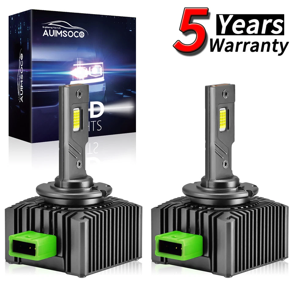 Pair D3S D3C D3R LED Headlight Kit Bulbs HID Replacement For Audi S7 2013-2014 Foto 1 de 4