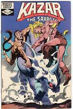 1 - US Comics, KA-ZAR - The Savage Vol. 1 # 14, 1982