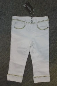Matilda Jane (Enchanted Garden) Logan Cropped Straight Leg Jeans - Size 4 - NWT - Picture 1 of 5