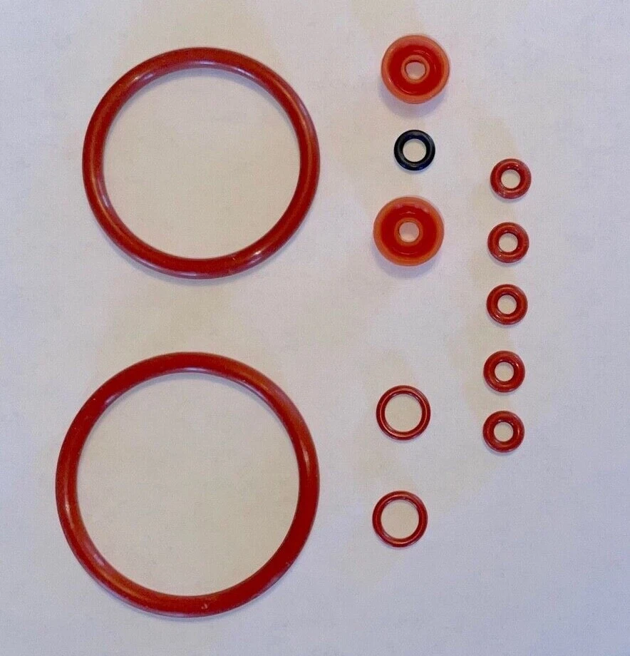JURA / IMPRESSA / CAPRESSO Jura Original OEM Brew Group & Drainage Valve O-Ring Kit #6 / No Lube
