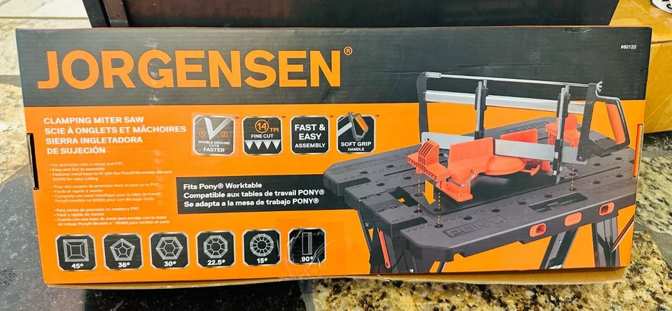 Jorgensen Professional Clamping Miter Saw - #60120 -