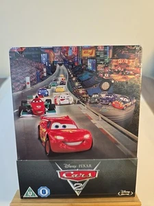 DISNEY PIXAR CARS 2 BLU-RAY STEELBOOK, BRAND NEW SEALED, DISPATCH SAME DAY - Picture 1 of 15