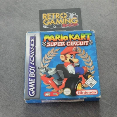 Mario Kart Super Circuit Nintendo GBA Game Boy Advance - Immagine 1 di 4
