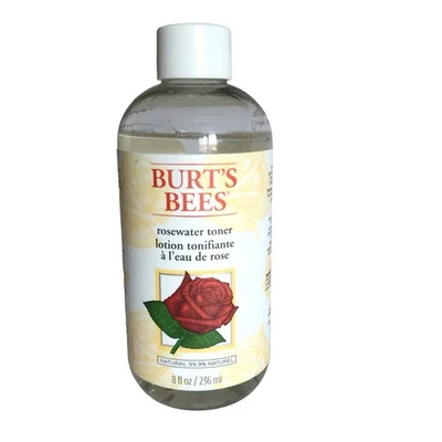 Тоник для розовой воды Burt's Bees 8 унций запечатанный НОВЫЙ глицерин алоэ - Изображение 1 из 3