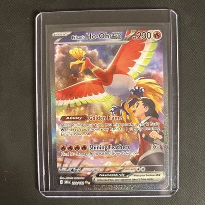 Juego de cartas coleccionables Pokémon Ethan's Ho-Oh EX Sir 230/182 Destined Rivals Foto 1 de 4