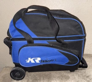 KR Select 22 Double Ball Bowling Bag Rollrollengriff Schuhfach - Bild 1 von 8