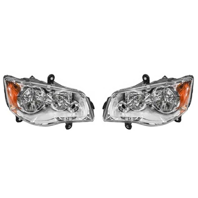 Fits 11-19 Dodge Grand Caravan 08-16 Chrysler Town & Country Headlights 2PCS Foto 1 de 4