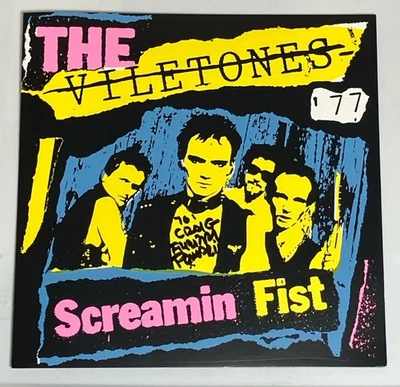 Viletones- RARE 1977 Vinyl Canadian Punk 45 Record Rebel Screaming Fist Vintage Foto 1 de 4