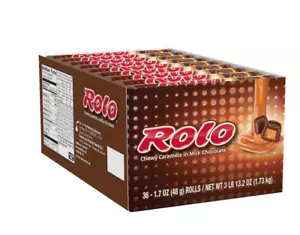 Rolo Caramels in Chocolate,1.7 oz. rolls (36 ct.) - Picture 1 of 3