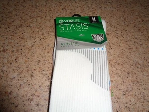 1 Paar VoxxLife Stasis-Socken verbesserte athletische kniehohe (Unisex, M) neu weiß - Bild 1 von 4