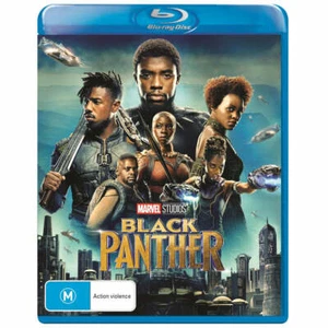 BLACK PANTHER BLU-RAY, BRAND NEW, 2018 RELEASE, FREE POST - Picture 1 of 1