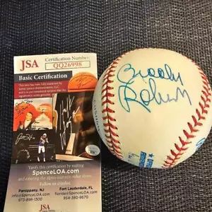 Balón de béisbol firmado Brooks Robinson Auto Rawlings AL JSA auténtico Orioles - Imagen 1 de 2