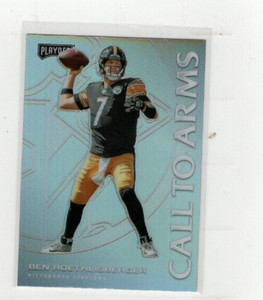 2020 Ben Roethlisberger Playoff Call To Arms PRIZM #CA-13 Free Shipping (D-698)