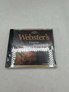 Webster's Concise Encyclopedia PC CD-ROM 1996 Windows 95/3.1 SEALED - Picture 1 of 4