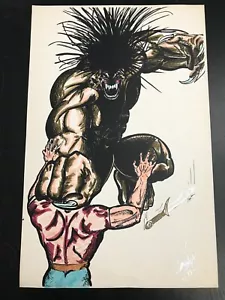 PITT ORIGINAL ART COLOR PRINT VF -11x17 -1993 - Signed/Dated - IMAGE - Picture 1 of 1